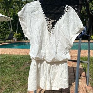 Twelfth Street By Cynthia Vincent White Romper